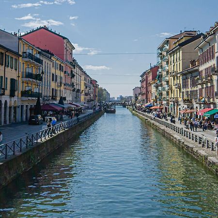 Vivimihome - Vivi I Navigli Elegante E Centrale Milan Luaran gambar
